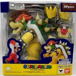 Bowser - Super Mario Bros Action Figure By Bandai - Tamashii Nations S.H. Figuarts