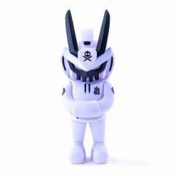 CORE EDITION TEQ 63 Ghost Mode White - 6 Inch Medium Figure By Martian Toys X Quiccs
