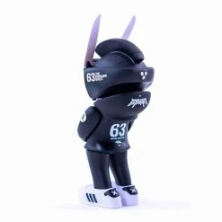 CORE EDITION TEQ 63 OG BLACK - 6 Inch Medium Figure By Martian Toys X Quiccs