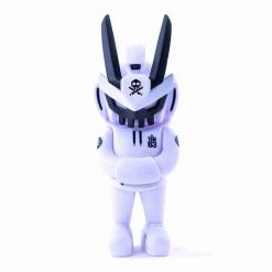 CORE EDITION TEQ 63 Ghost Mode White - 6 Inch Medium Figure By Martian Toys X Quiccs