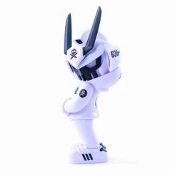 CORE EDITION TEQ 63 Ghost Mode White - 6 Inch Medium Figure By Martian Toys X Quiccs