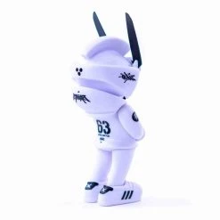 CORE EDITION TEQ 63 Ghost Mode White - 6 Inch Medium Figure By Martian Toys X Quiccs