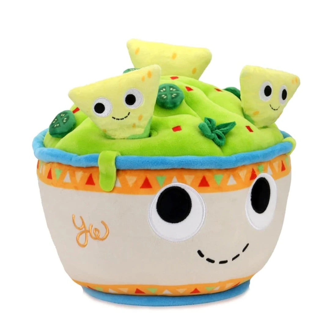 Yummy World Chips & Guac Large Bowl Plush - Kidrobot