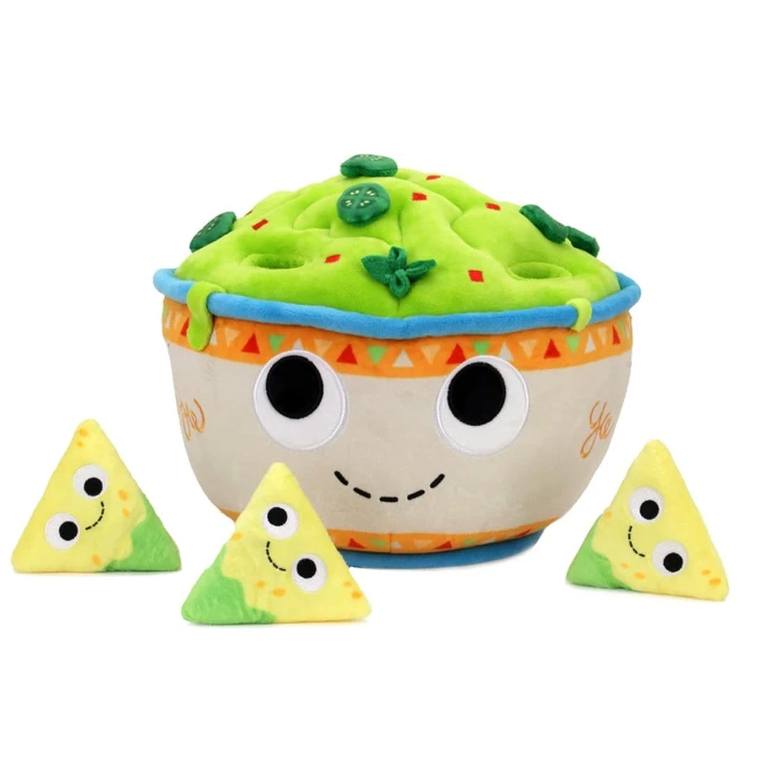 Yummy World Chips & Guac Large Bowl Plush - Kidrobot
