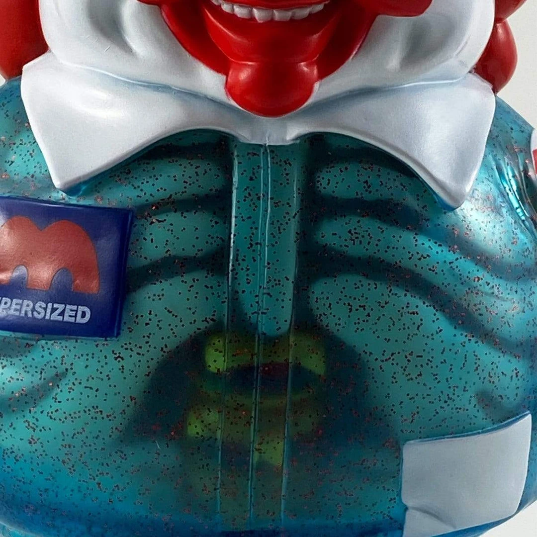 IamRetro.com MC SuperSized Sofubi Sky Blue X-Ray By Secret Base X Toy Tokyo X Ron English