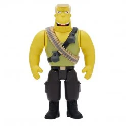 Commando McBain - McBain Series Reaction Figure By The Simpsons X Super 7