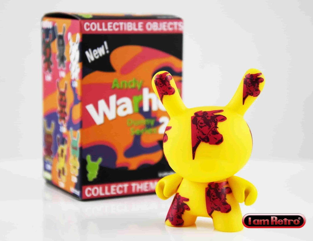 Cow Print 3" Mini Figure - Andy Warhol Dunny Series 2 By Kidrobot