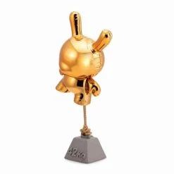 Gold Balloon 8” Dunny By Wendigo Toys X Kidrobot Exclusive Variant