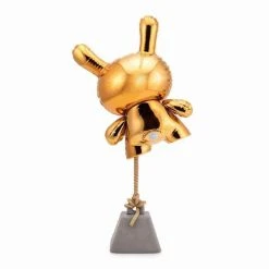 Gold Balloon 8” Dunny By Wendigo Toys X Kidrobot Exclusive Variant