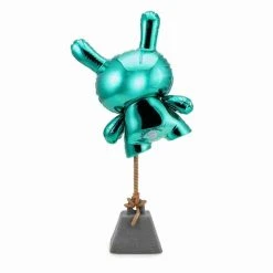 Kidrobot Teal Balloon 8” Dunny By Wendigo Toys
