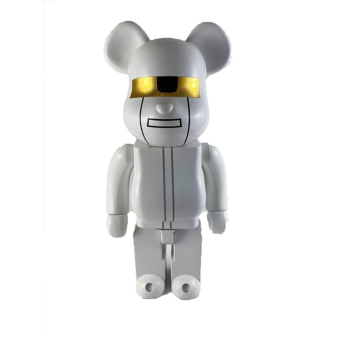Medicom Toys **DOES NOT COME WITH BOX** Daft Punk Discovery Version 400% Combo Bearbrick By Medicom
