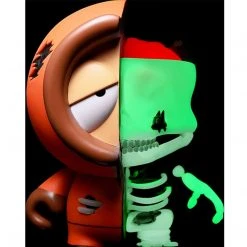 Dead Kenny GID Anatomy 8" Medium Figure By South Park X Kidrobot
