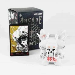 Death White Arcane Divination Dunny Series By Kidrobot