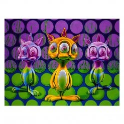 Greetings From Delusionville - Deluxe Hardcover Book By Ron English