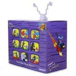 Itchy And Scratchy Flocked Version Medium Figure Set By The Simpsons X Kidrobot - IamRetro Exclusive