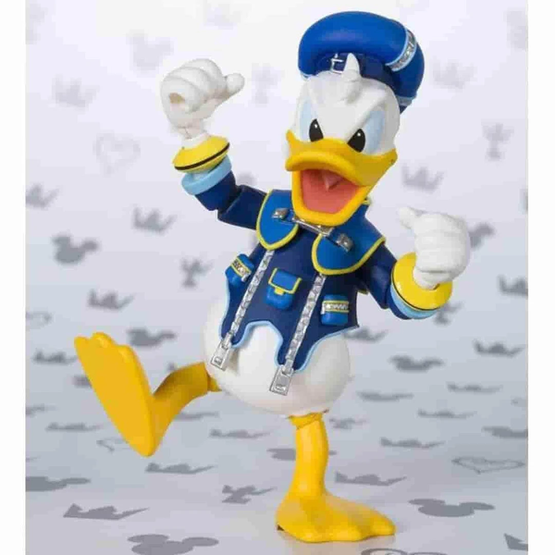 Donald Kingdom Hearts II Action Figure By Bandai - Tamashii Nations S.H. Figuarts