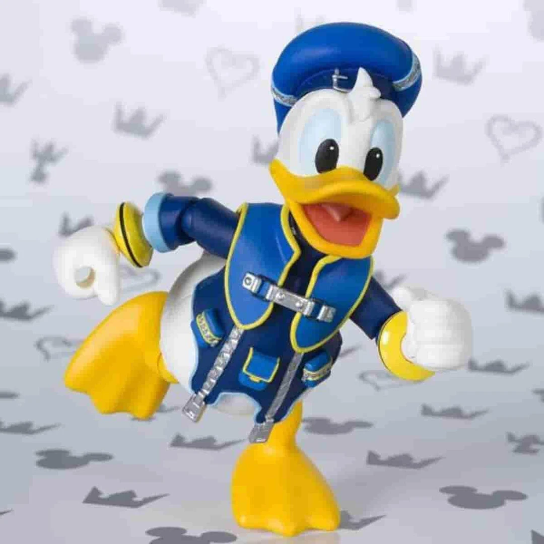 Donald Kingdom Hearts II Action Figure By Bandai - Tamashii Nations S.H. Figuarts
