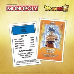 Dragon Ball Super Monopoly Set By Hasbro