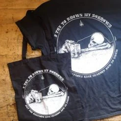 God Machine'I Tried To Drown My Sorrows' Tote Bag For Life By Godmachine