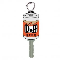 Monogram Intl. The Simpsons Simpsons Duff Beer PVC Key Holder