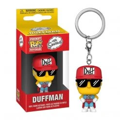 Duff Man - The Simpsons Funko POP Keychain