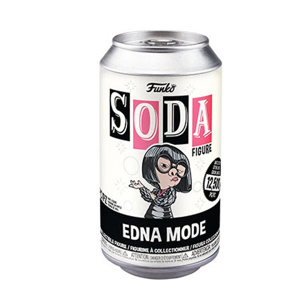 Edna Mode W/Chase - Incredibles Funko Vinyl Soda