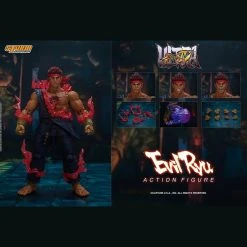 Evil Ryu - Ultimate Street Fighter IV Action Figure By Storm Collectibles