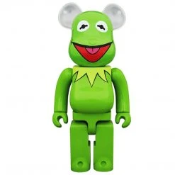 Medicom Toys Kermit The Frog 400% + 100% Bearbrick By Medicom