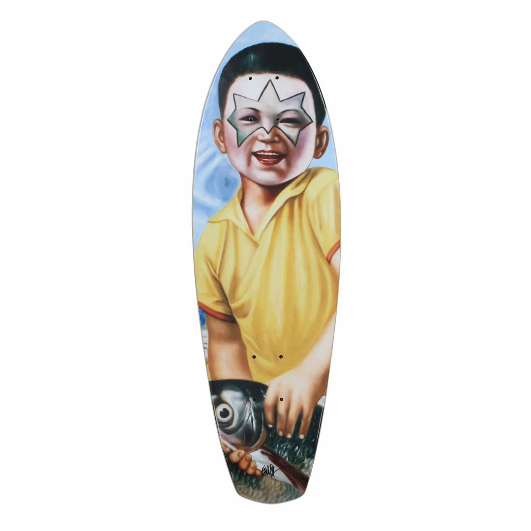 Fish Boy Skateboard Deck By Ron English Popaganda