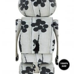 Medicom Toys Flying Balloons Girl - Banksy 1000% Bearbrick By Medicom