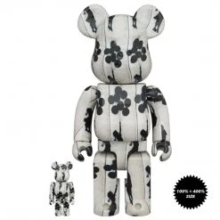 Medicom Toys Flying Balloons Girl - Banksy 400% + 100% Combo Bearbrick By Medicom