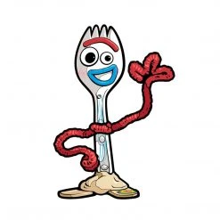 IamRetro.com Forky #196 Toy Story 4 Enamel Pin By FigPin Pins & Patches