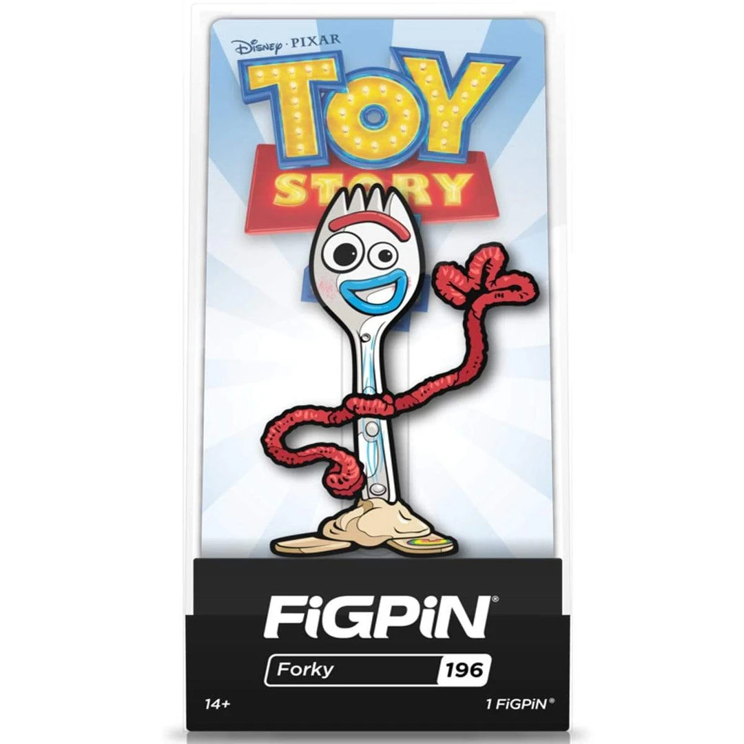 IamRetro.com Forky #196 Toy Story 4 Enamel Pin By FigPin Pins & Patches