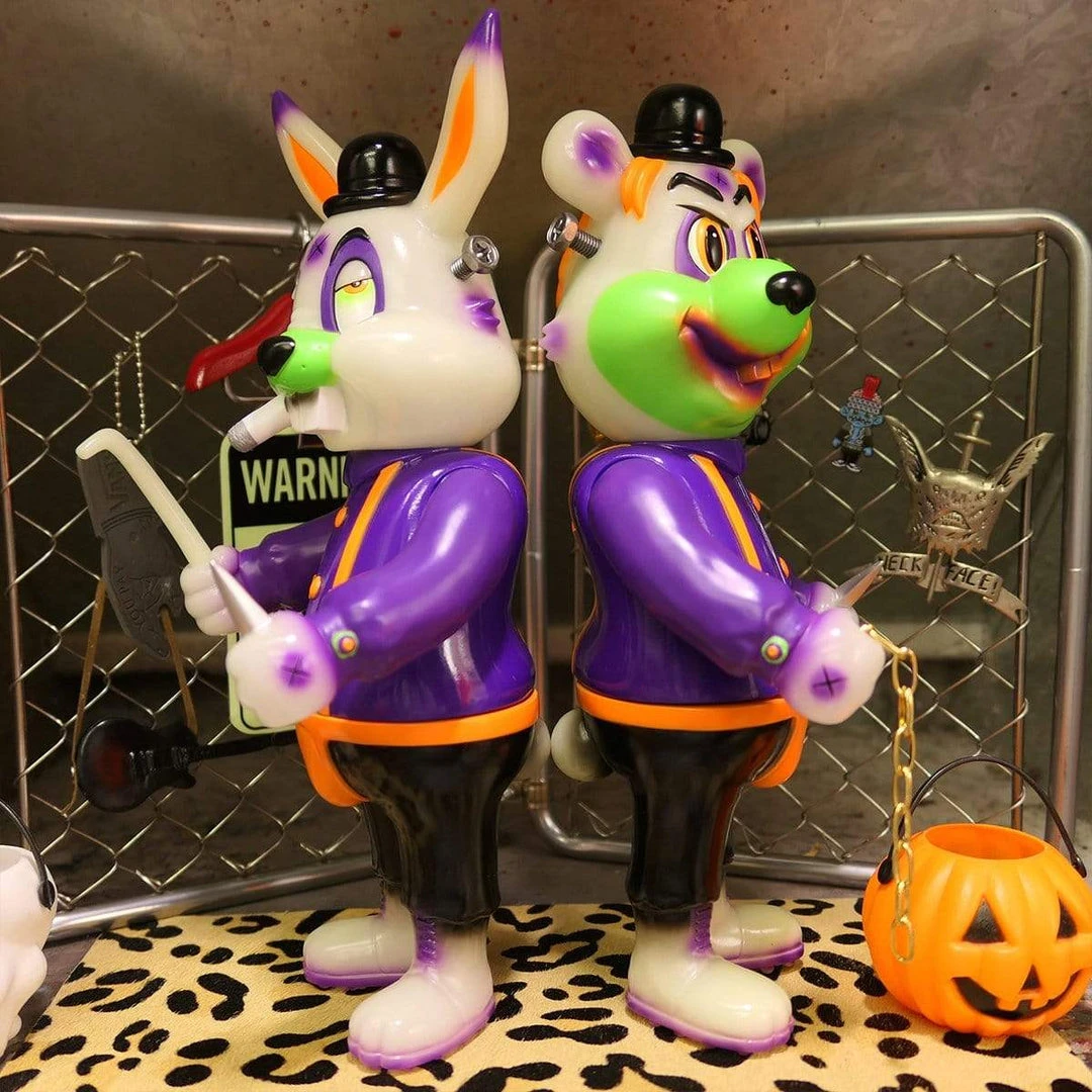 Franken Alex & Dim Clockwork Carrot By Frank Kozik X Black Book Toys