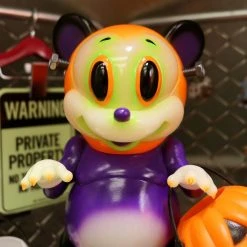 Black Book Franken Mousezilla Sofubi By Ron English X BlackBook Toys