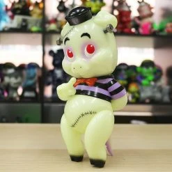 Franken Piggums GID Sofubi By Frank Kozik X Black Book Toy