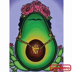 Jesse JFR Frida Cado Inspired Frida Kahlo Art Gallery Wrapped Canvas Print 8x10 By JesseJFR