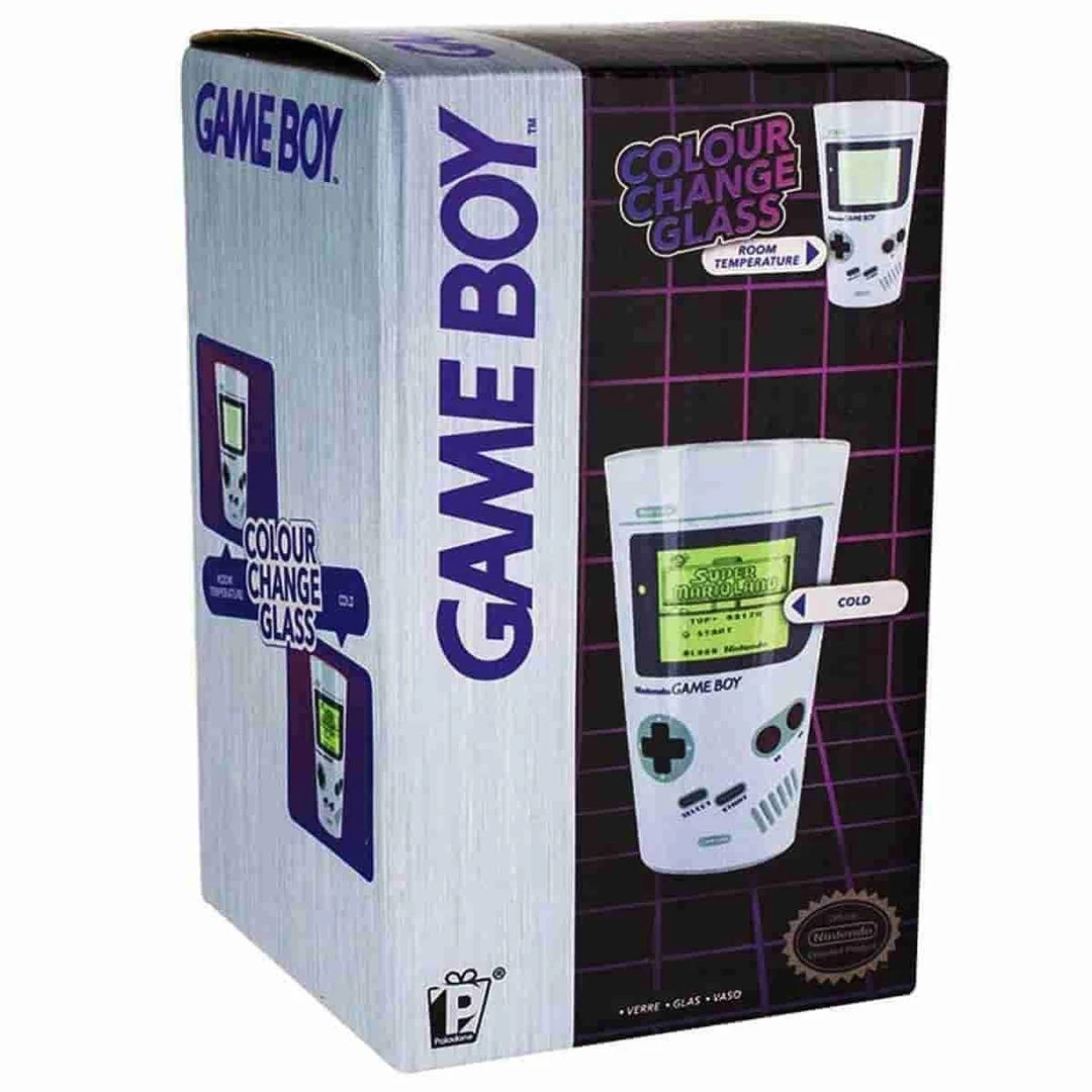 GameBoy Color Changing Pint Glass - Official Licensed Nintendo