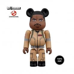 Medicom Toys Ghostbusters Peter Venkman & Winston 2-Pack 100% Combo Bearbrick Medicom