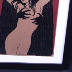 God Machine'Goblin' Lithograph Print Signed By Godmachine