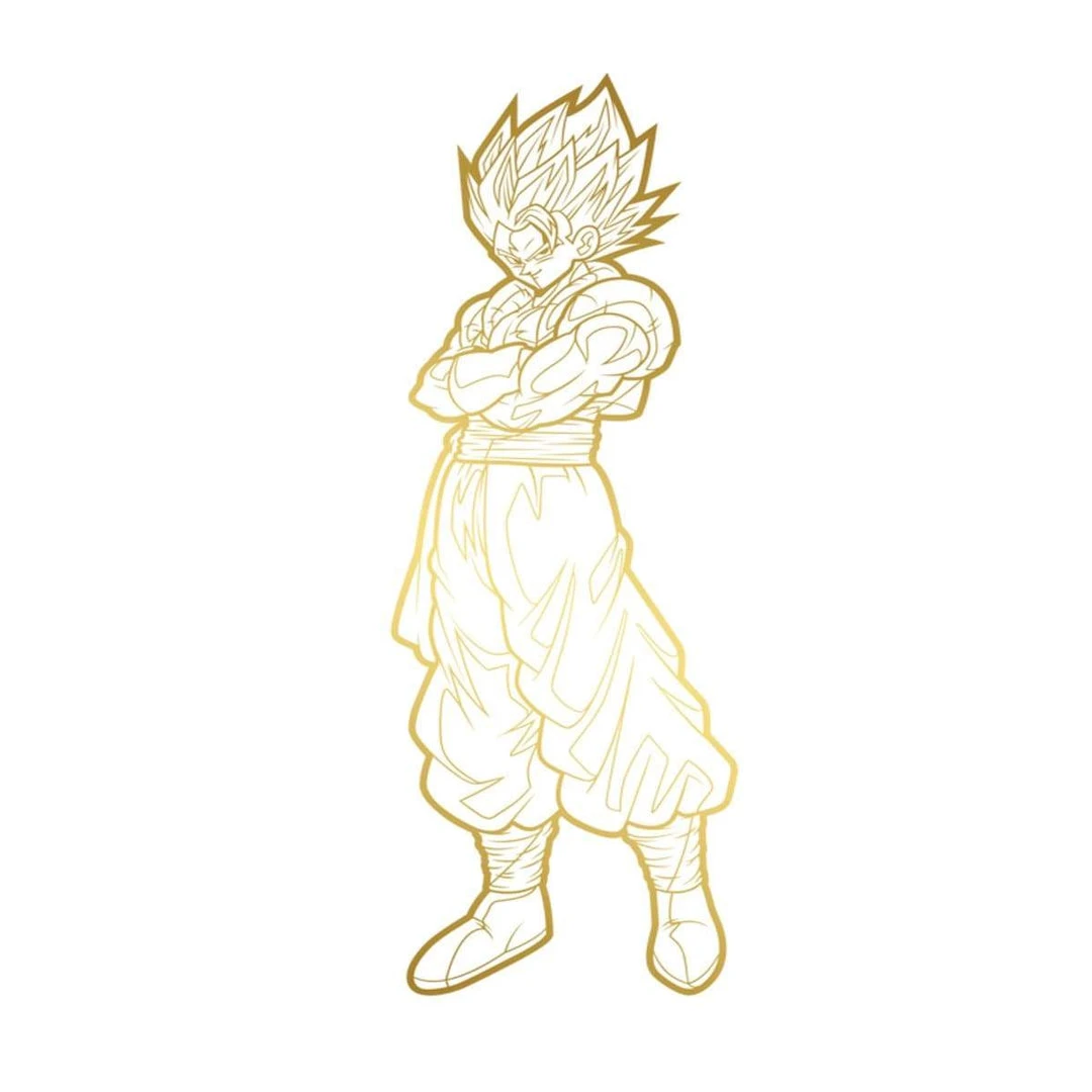 IamRetro.com Gogeta #237 Gold/White Dragon Ball Super Broly Movie By Fig Pin