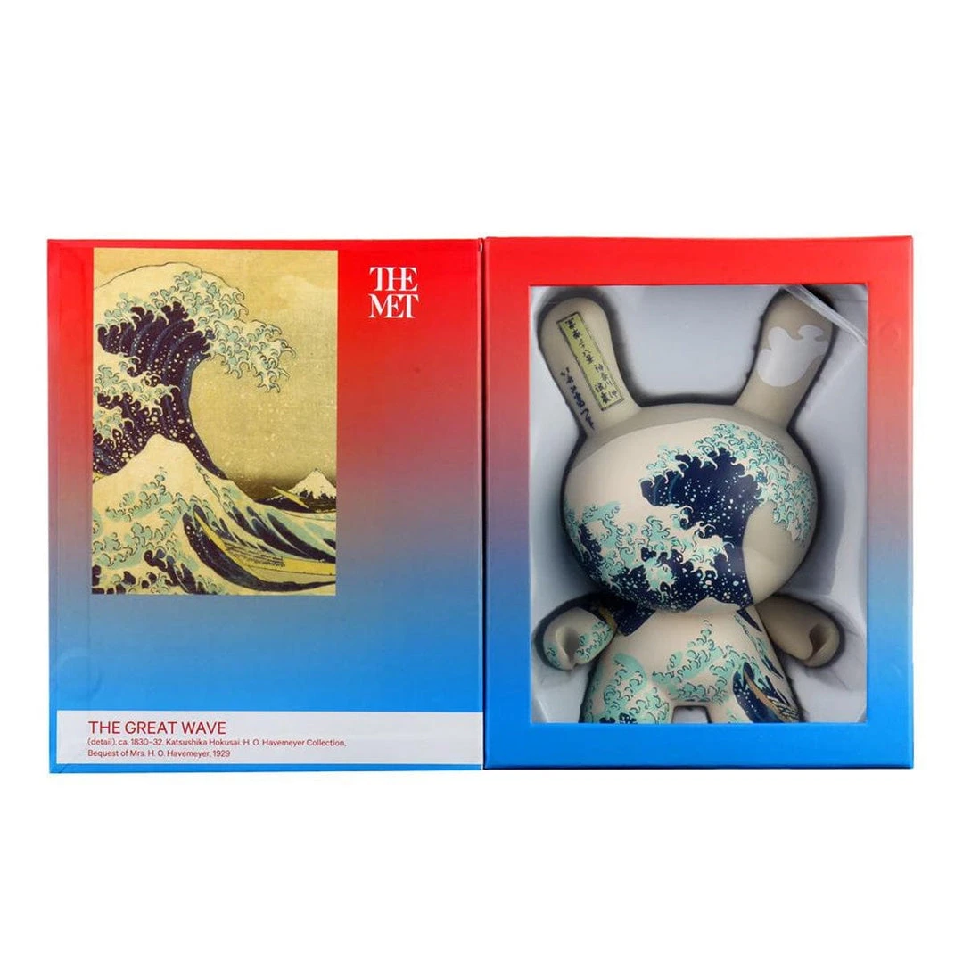 Hokusai The Great Wave 8-inch Masterpiece Dunny - The MET X Kidrobot
