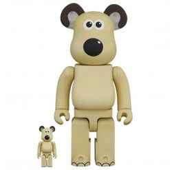 Gromit Wallace & Gromit 400% + 100% Combo Bearbrick By Medicom