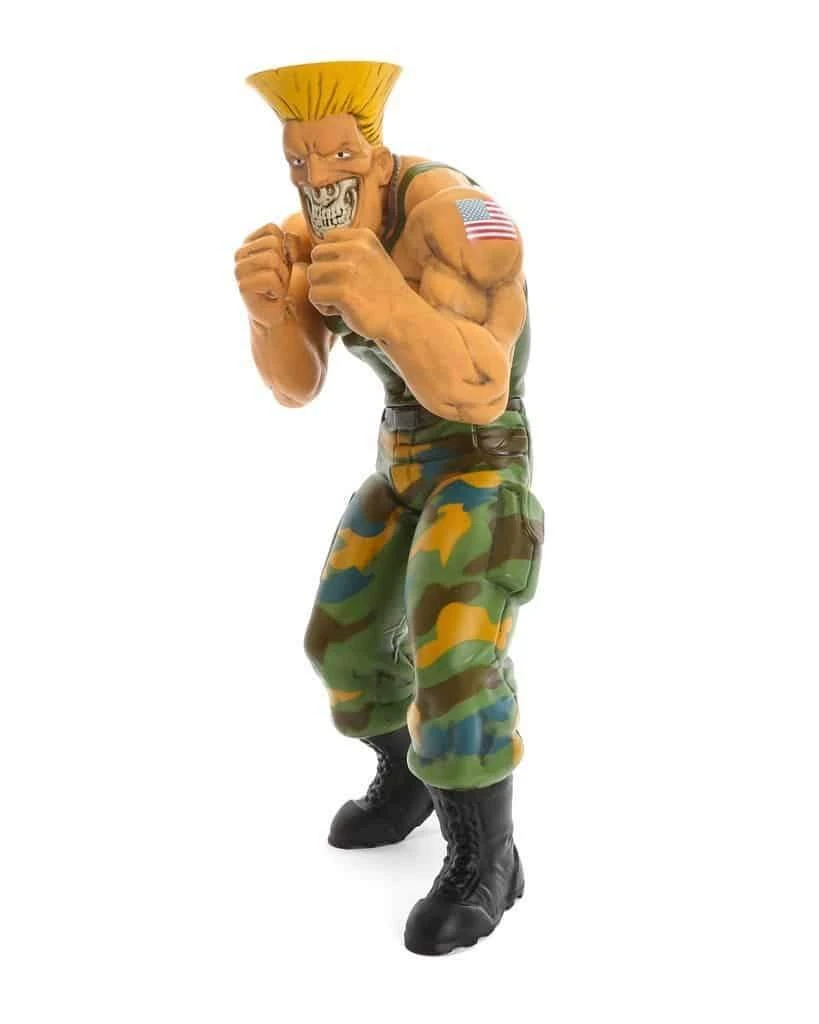 Guile Grin 15" Vinyl Figure By Ron English Popaganda X Street Fighter