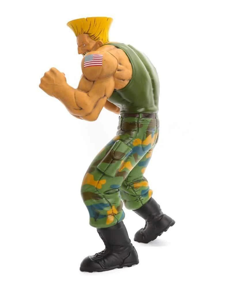 Guile Grin 15" Vinyl Figure By Ron English Popaganda X Street Fighter