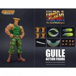 IamRetro.com Guile Street Fighter II Action Figure 1:12 Scale By Storm Collectibles