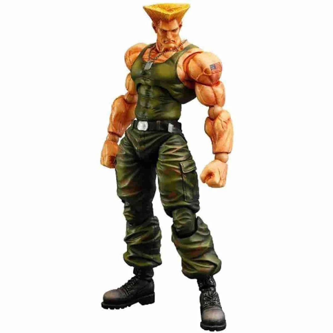 Guile Super Street Fighter IV By Square Enix - Play Arts Kai