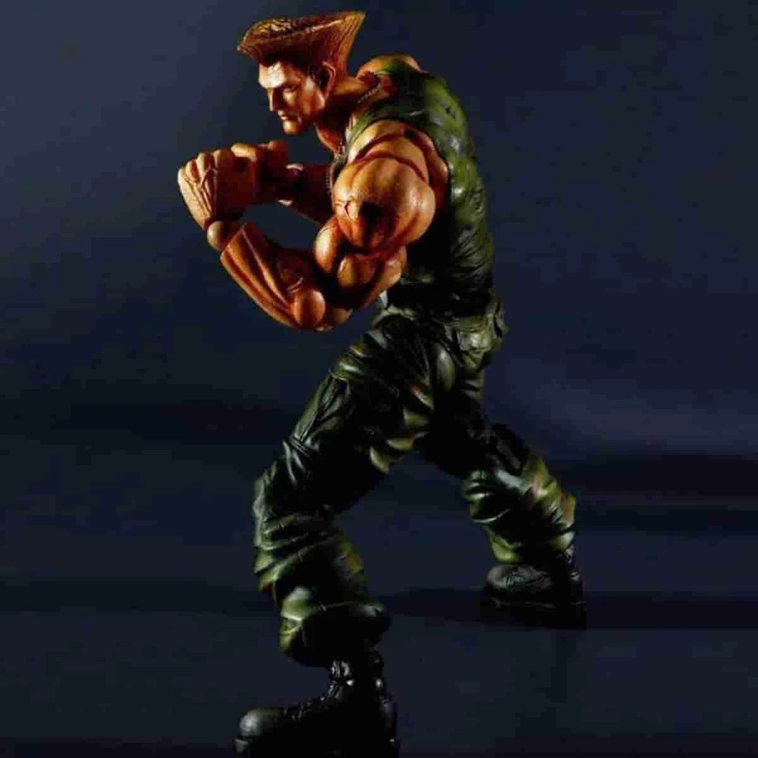 Guile Super Street Fighter IV By Square Enix - Play Arts Kai