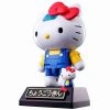Hello Kitty Blue Stripe Figure By Bandai Absolute Chogokin