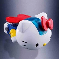 Hello Kitty Blue Stripe Figure By Bandai Absolute Chogokin